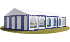 Party stan Premium 6 x 12 m modro-biela