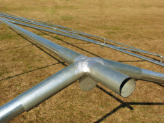 Party stan Premium 6 x 12 m modro-biela