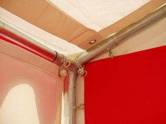Párty stan Economy 6 x 12 m modro-biela