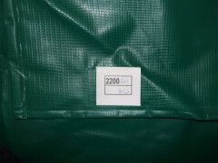 Párty stan Ohňovzdorný Premium 6 x 12 m modro-biela