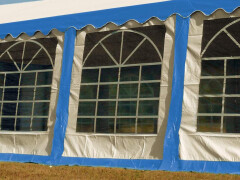 Party stan Premium 6 x 12 m modro-biela