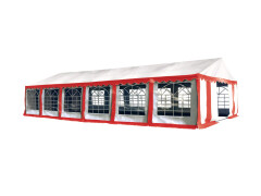 Párty stan Economy 6 x 12 m modro-biela