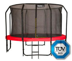 Trampolína Hawaj Premium 305 cm s vnútornou ochrannou sieťou + schodíky ZDARMA