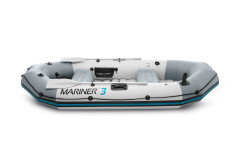 SET - Nafukovací čln Intex Mariner 3 set s držiakom a elektromotorom Maxima P 66