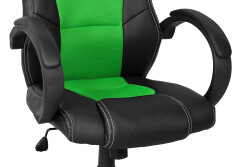 Kancelárska stolička  Hawaj MX Racer | zeleno-čierna
