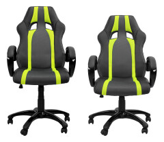 Kancelárska stolička Hawaj Racing Design čierna