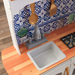 KidKraft Dětská kuchyňka dřevěná Mosaic Magnetic