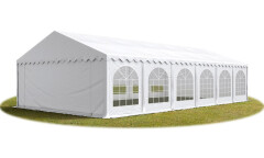 Párty stan Ohňovzdorný Premium 6 x 12 m | biela