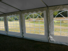 Party stan Premium 6 x 12 m červeno-biela
