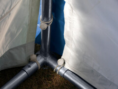 Party stan Premium 6 x 12 m modro-biela