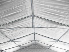 Párty stan Ohňovzdorný Premium 6 x 12 m modro-biela