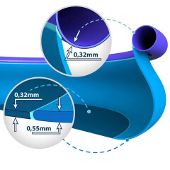 Podkladová plachta Intex 472 cm modrá