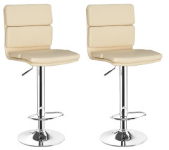 2x Barová stolička Hawaj CL-7006-2 | krémová