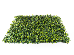 Umelý živý plot Hawaj Buxus High s kvetmi | stena 100 x 100 cm