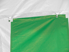 Párty stan Economy 6 x 12 m zeleno-biela