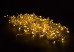 Vánoční LED osvětlení 20 m 200 diod teplá bílá