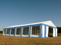 Party stan Premium 6 x 12 m modro-biela