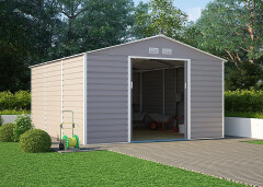 Zahradní domek G21 GAH 706 - 277 x 255 cm, šedý