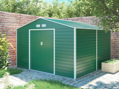 Zahradní domek G21 GAH 706 - 277 x 255 cm, zelený