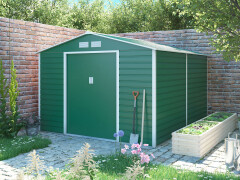 Zahradní domek G21 GAH 706 - 277 x 255 cm, zelený