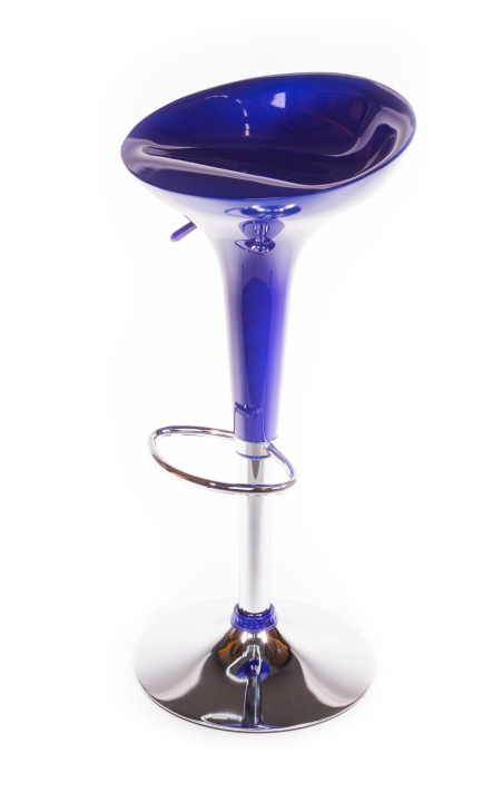 2x Barová stolička Hawaj CL-1213 modrá Barová stolička Hawaj CL-1213 modrá