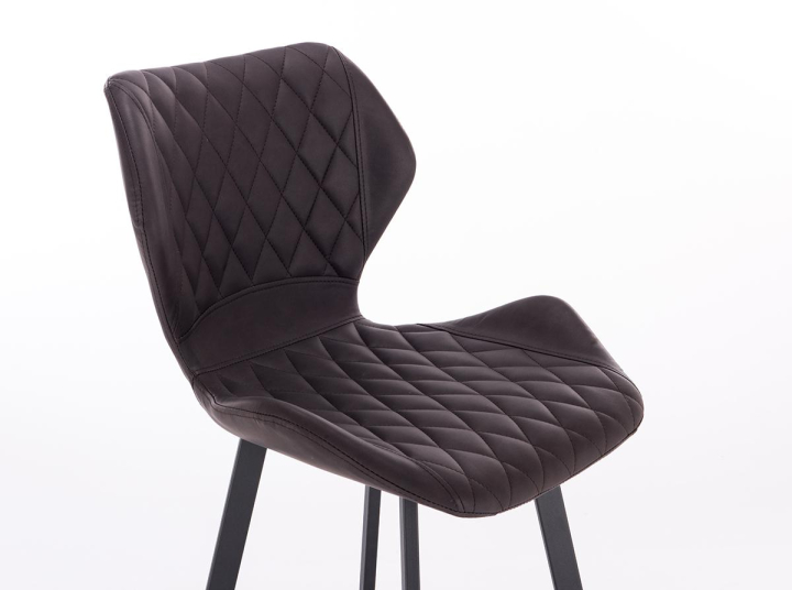 Barová stolička Hawaj CL-865 svetlo šedá 2 x Barová stolička Hawaj CL-865-5 čierna