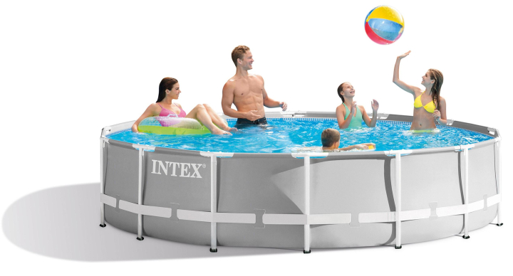 Bazén Intex Ultra Frame 7,32 x 1,32 m kompletset s pieskovou filtráciou Intex Prism Frame 4,27 x 1,07 bez filtrácie