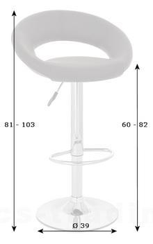 Detský bazén Intex Mini Frame Barová stolička Hawaj CL-3230 hnedá