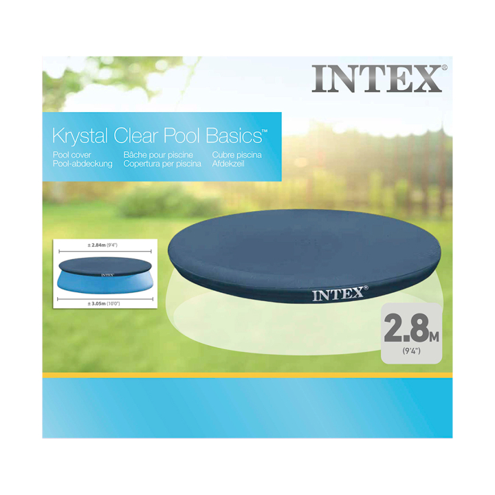 Intex Veľká nožná pumpa Krycia plachta Intex 305 cm pre bazény Easy Set
