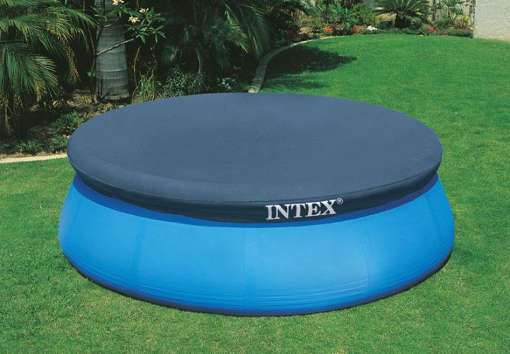 Intex Veľká nožná pumpa Krycia plachta Intex 305 cm pre bazény Easy Set