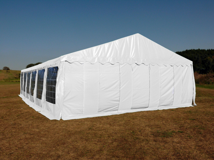 Intex veľká ručná pumpa dvojčinná Double Quick III S Párty stan Economy 3 x 6 m biela