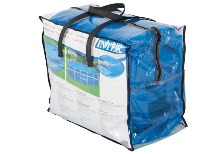 Bazén Intex Easy Set 1,83 x 0,51 m bez filtrácie Solárna plachta Intex 975 x 488 cm obdĺžníková modrá