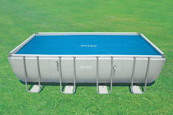 Bazén Intex Easy Set 1,83 x 0,51 m bez filtrácie Solárna plachta Intex 975 x 488 cm obdĺžníková modrá