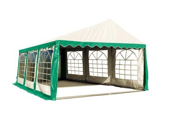 Párty stan Economy 4 x 8 m zeleno-biela Párty stan Economy 3 x 6 m zeleno-biela