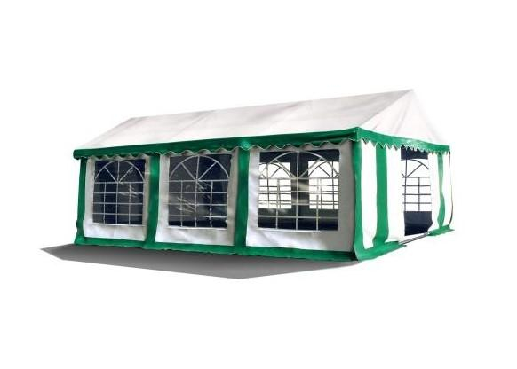 Párty stan Economy 4 x 8 m zeleno-biela Párty stan Economy 3 x 6 m zeleno-biela