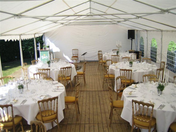 Party stan Premium 6 x 12 m zeleno-biela Párty stan Economy 3 x 6 m biela