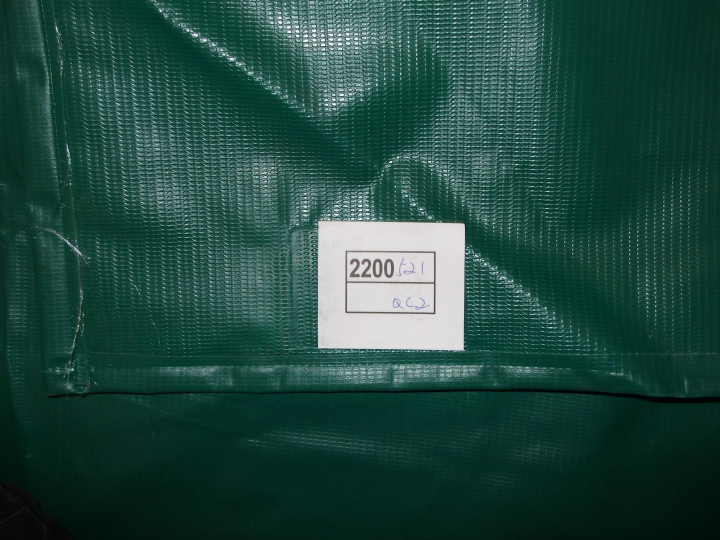 Párty stan Ohňovzdorný Premium 6 x 12 m zeleno-biela