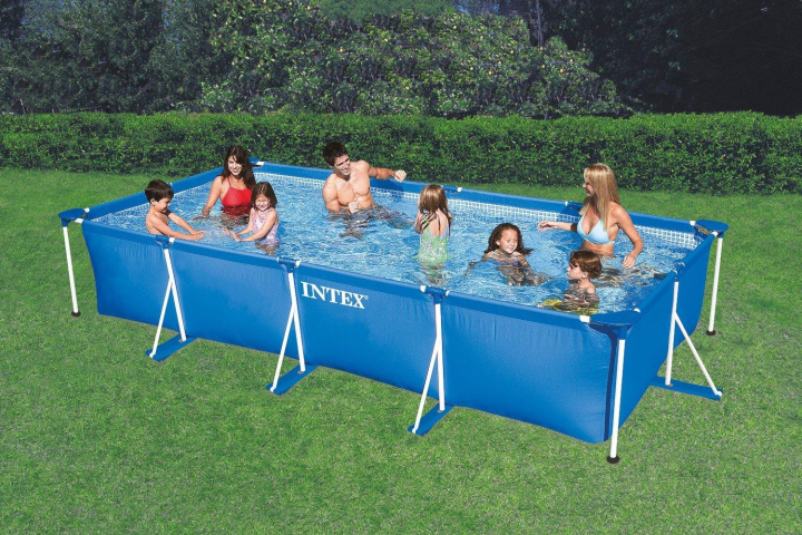 Bazén Intex Frame Family 3 x 2 x 0,75 m s kartušovou filtráciou Bazén Intex Frame Family 4,5 x 2,2 x 0,84 m s kartušovou filtráciou