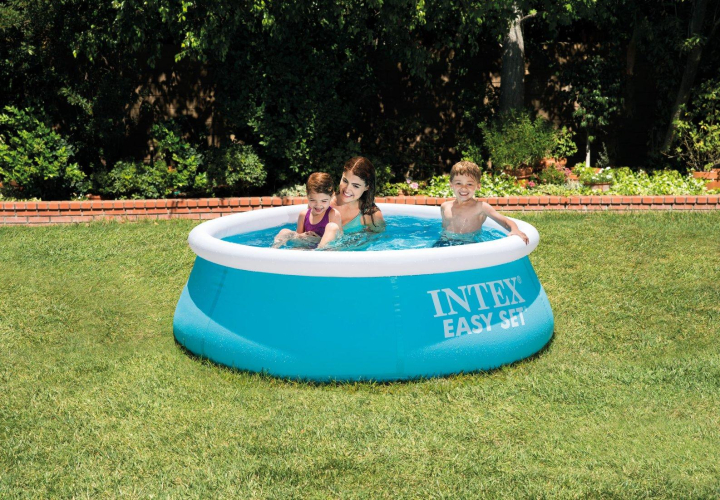 Bazén Intex Frame Family 3 x 2 x 0,75 m s kartušovou filtráciou Bazén Intex Easy Set 1,83 x 0,51 m s kartušovou filtráciou