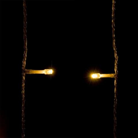 Vánoční LED osvětlení 40 m 400 diod Vánoční LED osvětlení 10 m - teplá bílá (100 diod)