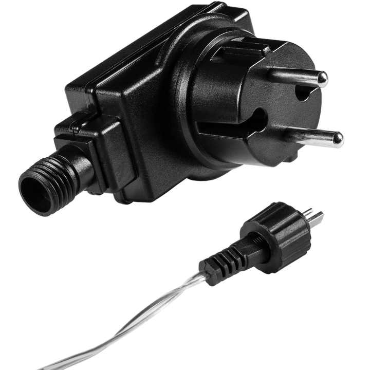 Vánoční LED řetěz déšť  5 m - teplá bílá (200 diod) Vánoční LED řetěz déšť 10 m 400 diod