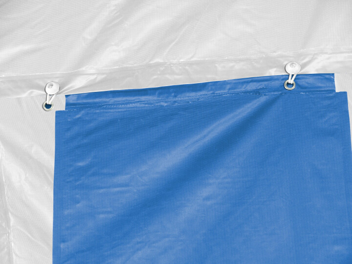 Párty stan Economy 6 x 12 m modro-biela