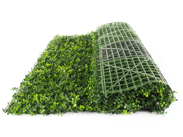 Umelý živý plot Hawaj Buxus High zelený | stena 100 x 100 cm